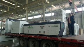 四川成都客戶訂購的數控母線沖剪機母線折彎機順利裝車發貨