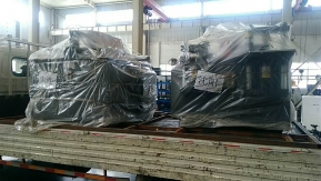 發往大連和沈陽的數控母線加工機銅排加工機順利發貨啦！