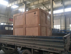 出口菲律賓馬尼拉的數控銅排加工機已裝車發貨