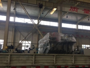 發往河北廊坊市的數控母線加工機已出發