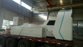 發往河北張家口的數控母線沖剪機昨日已裝車出發