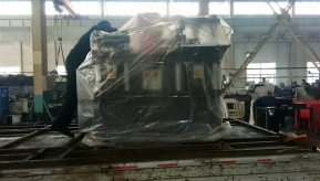 發往黑龍江齊齊哈爾的數控銅排加工機已準備出發啦！
