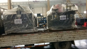 發往湖北和吉安的兩臺數控母排加工機已順利出貨