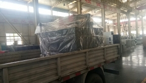 遼寧沈陽客戶訂購的數控銅排加工機已按時發貨