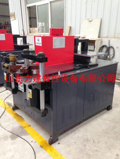 三合一母線加工機剪切單元使用方法——力建數控