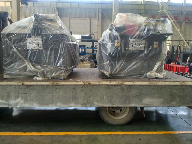 樂清和通遼客戶訂購的數控母線加工機銅排加工機