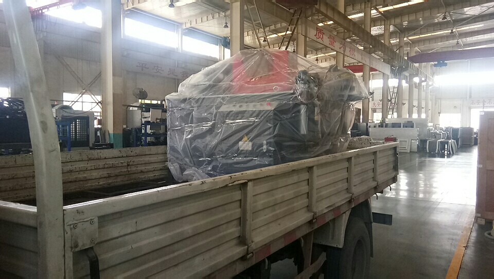 遼寧沈陽客戶訂購的數控銅排加工機已按時發貨