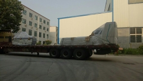 山東煙臺的數控母線沖剪機母線折彎機裝車完畢，出發！